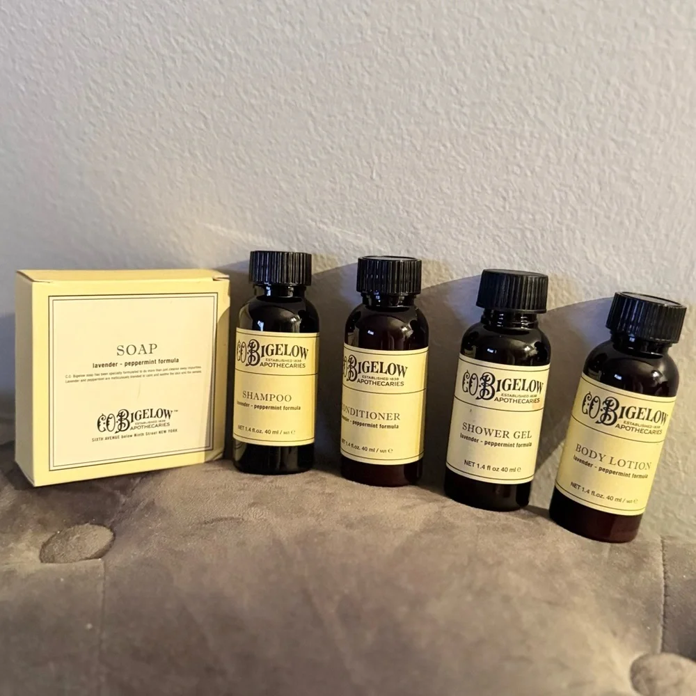 C.O. Bigelow's Lavender Peppermint Collection Set